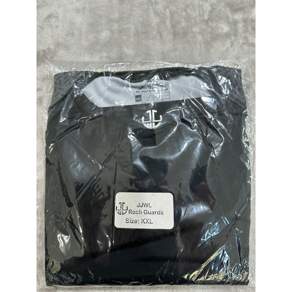 Rash Guard Kids Size XL Black Long‎ Sleeve Rashguard JJWL Brand New